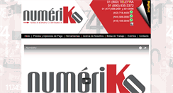 Desktop Screenshot of numeriko.com
